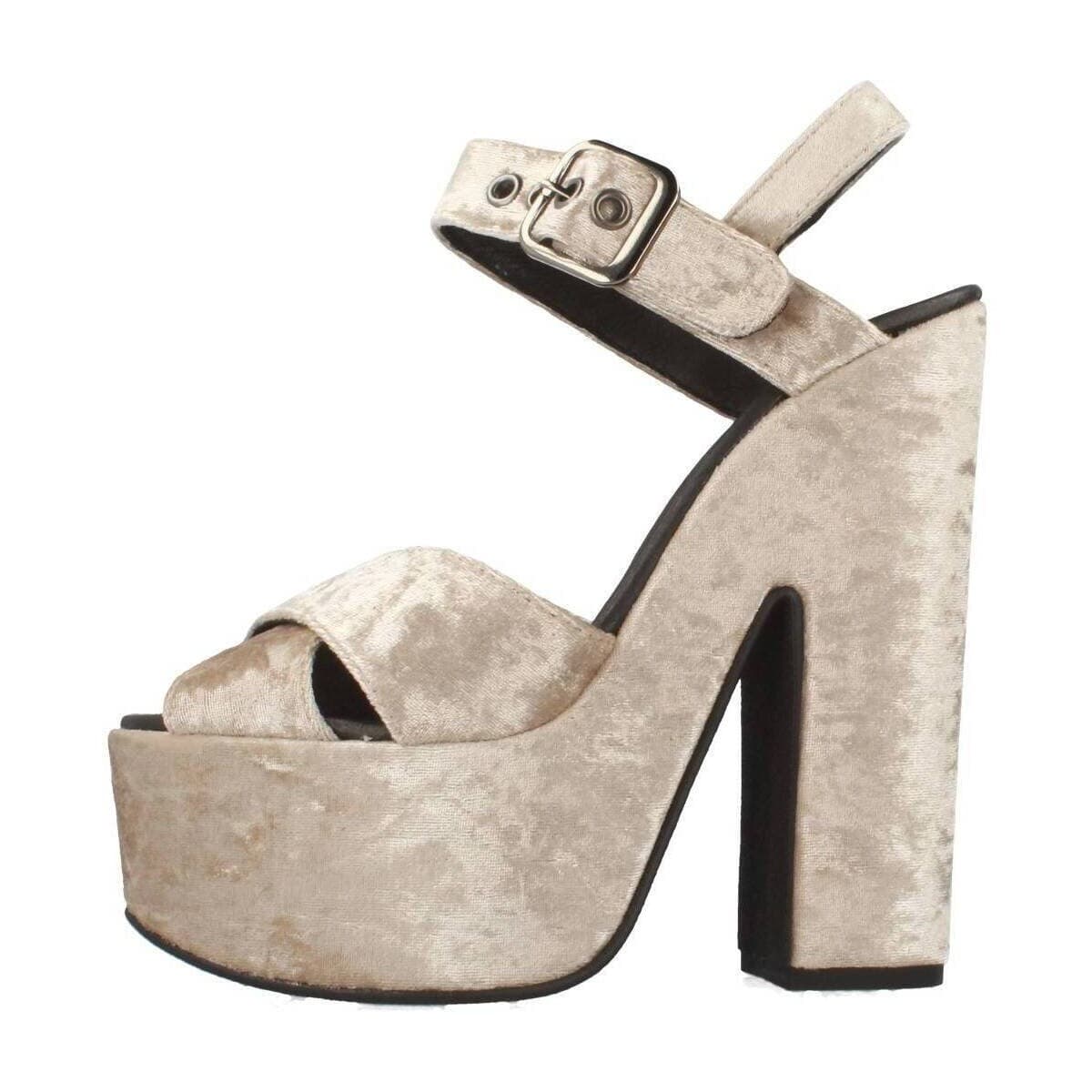 Women's Pumps Yellow Brown