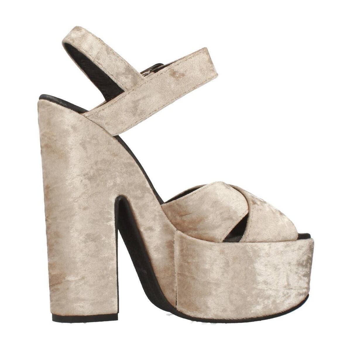 Women's Pumps Yellow Brown