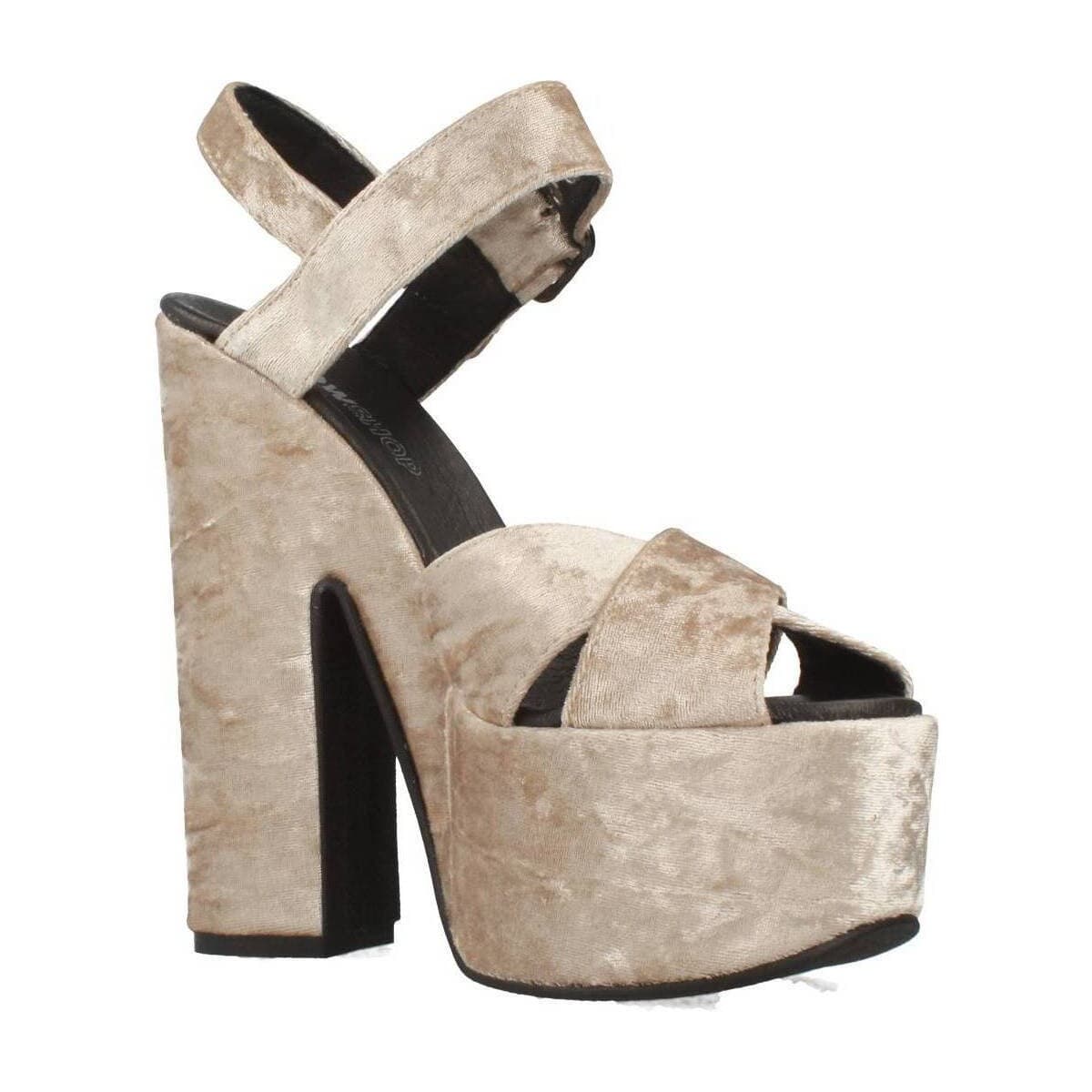 Women's Pumps Yellow Brown