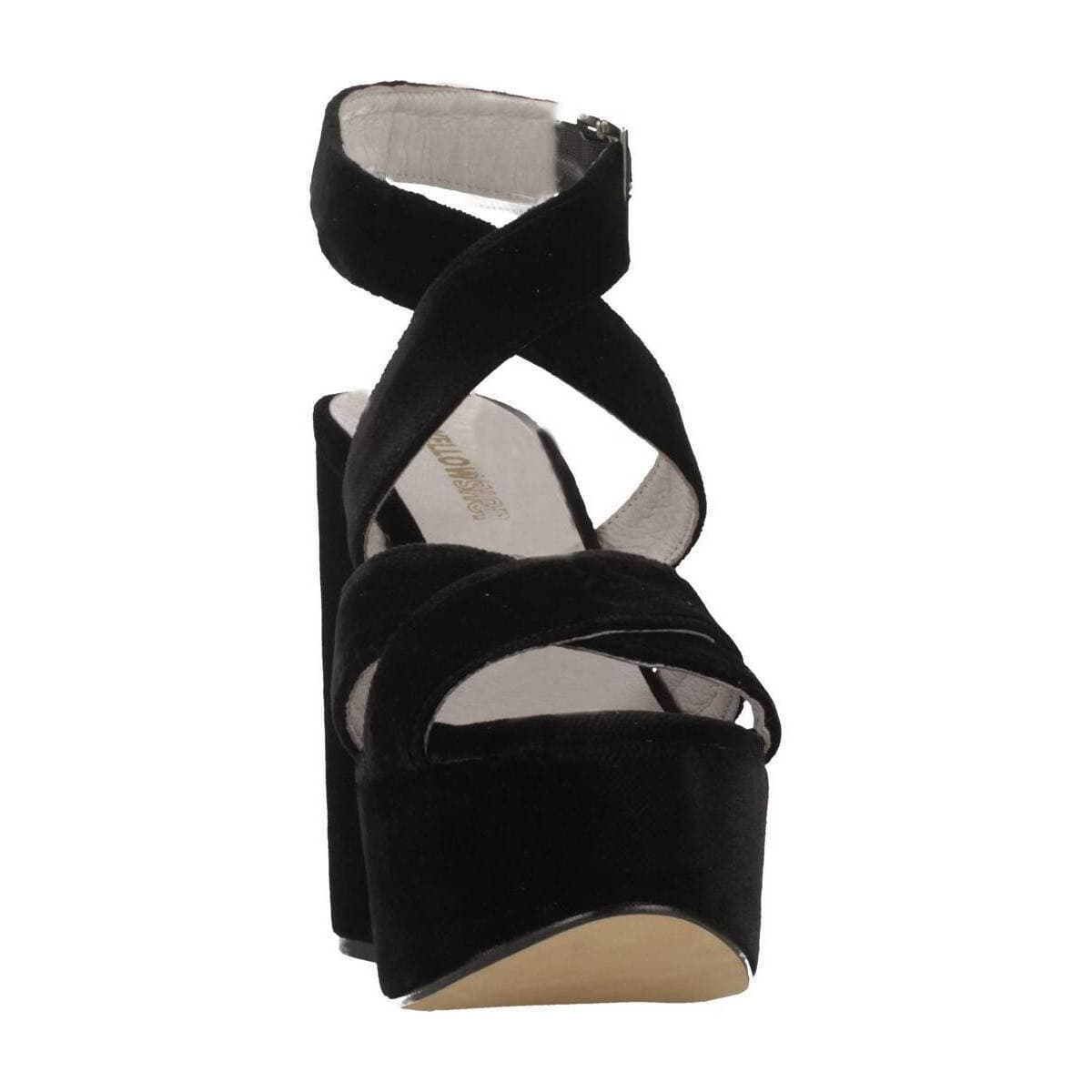 Women's Pumps Yellow Black