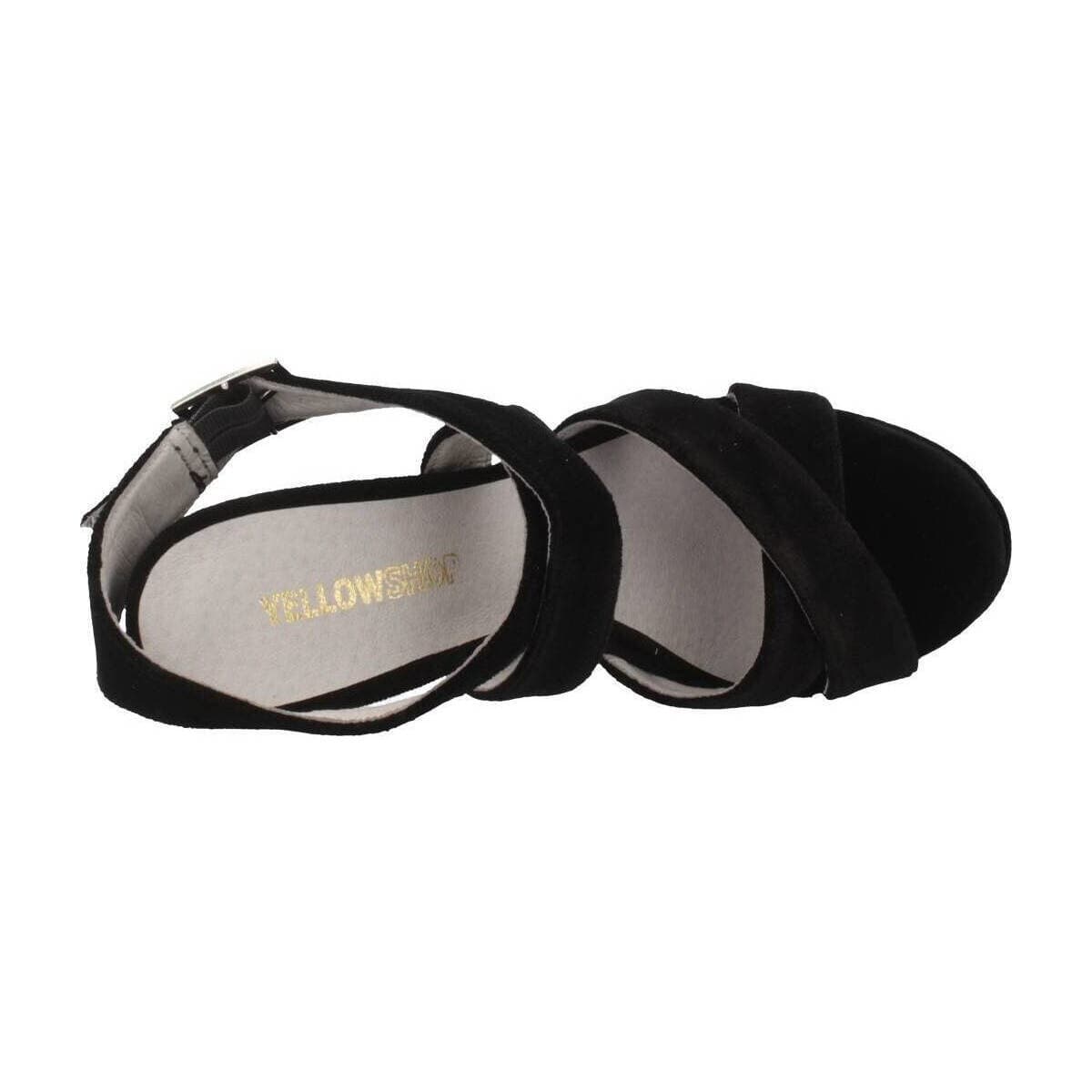 Women's Pumps Yellow Black