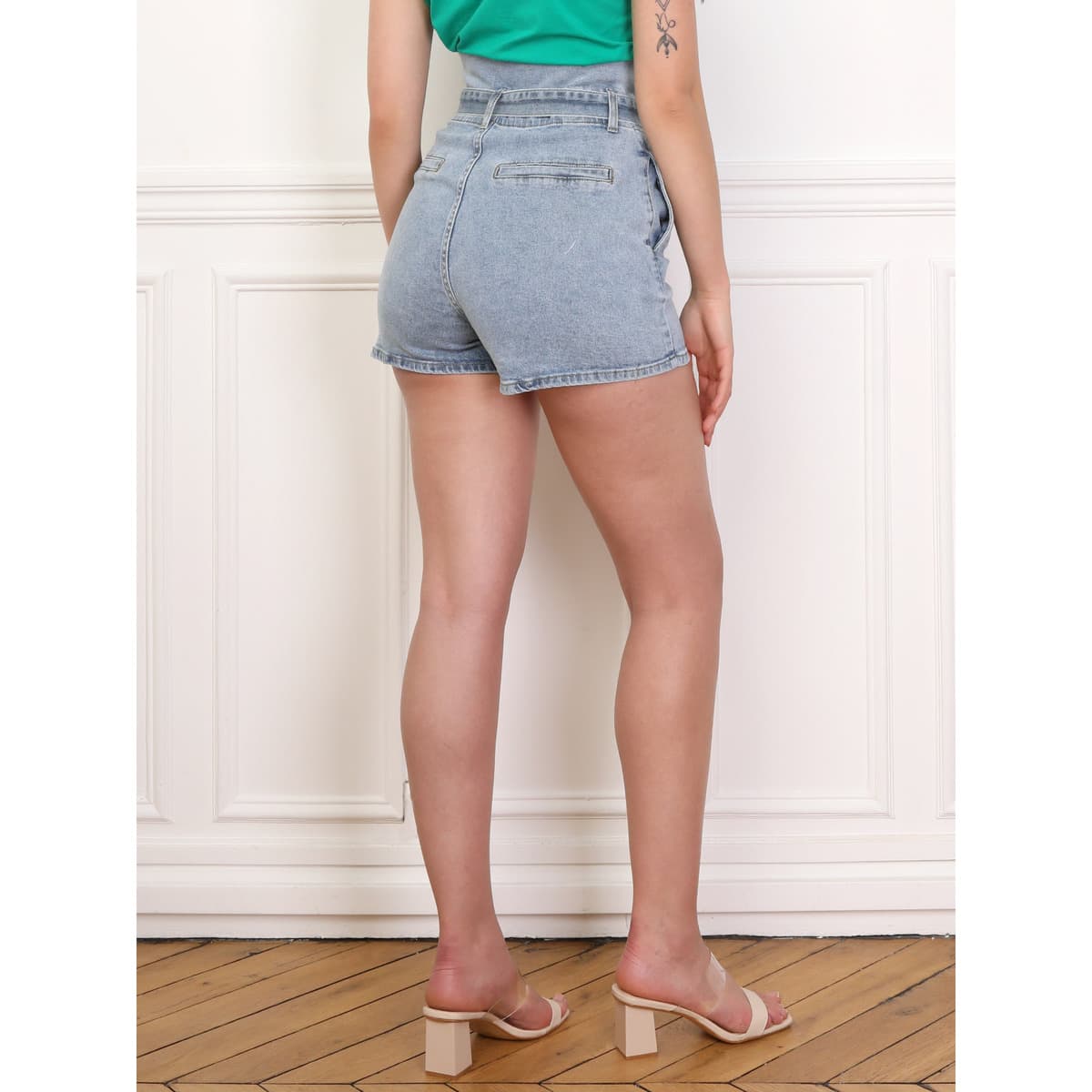 Women's Shorts La Modeuse Blue