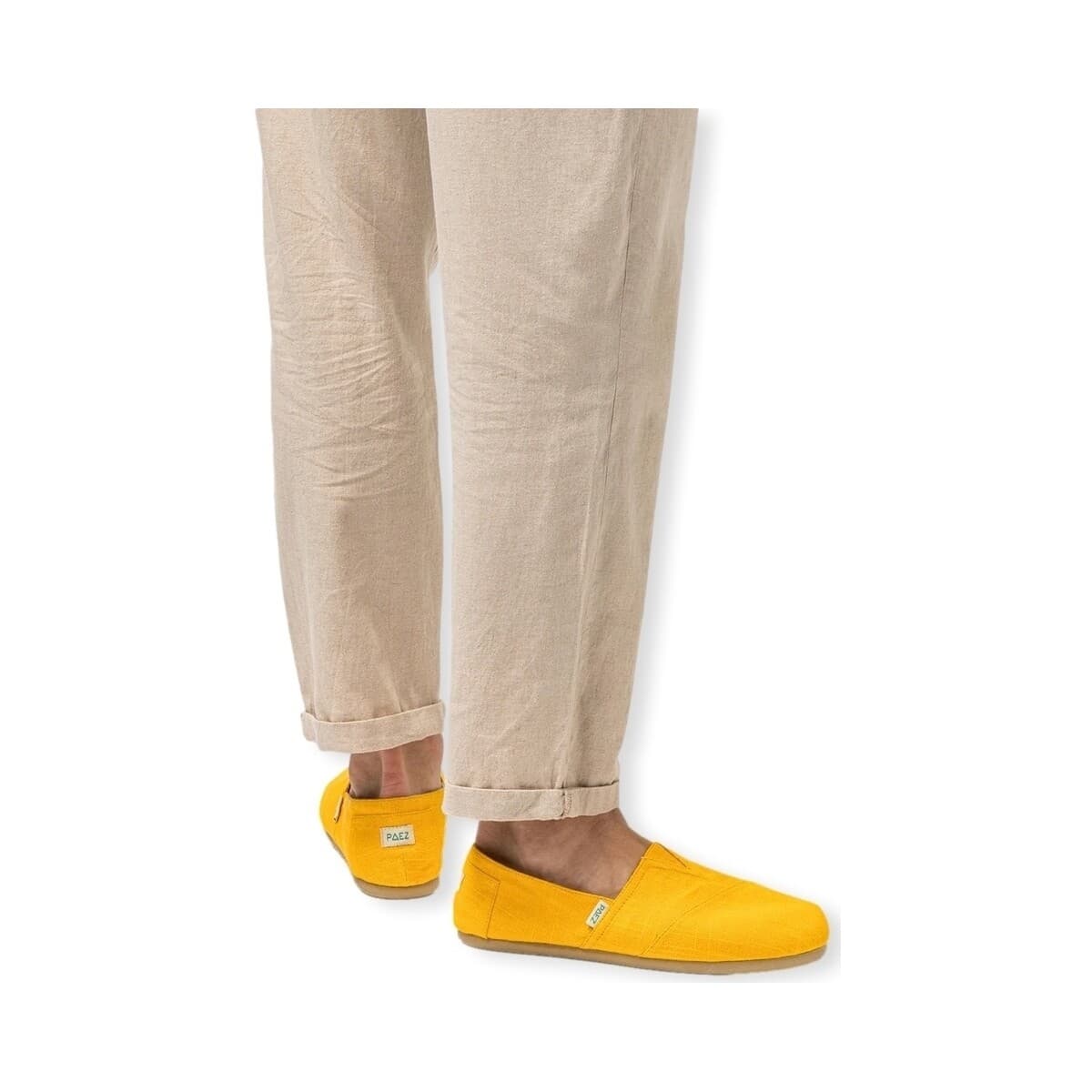 Men's Espadrilles Paez Yellow