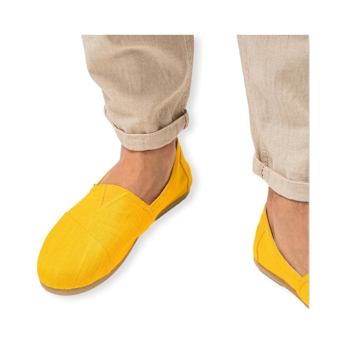 Men's Espadrilles Paez Yellow