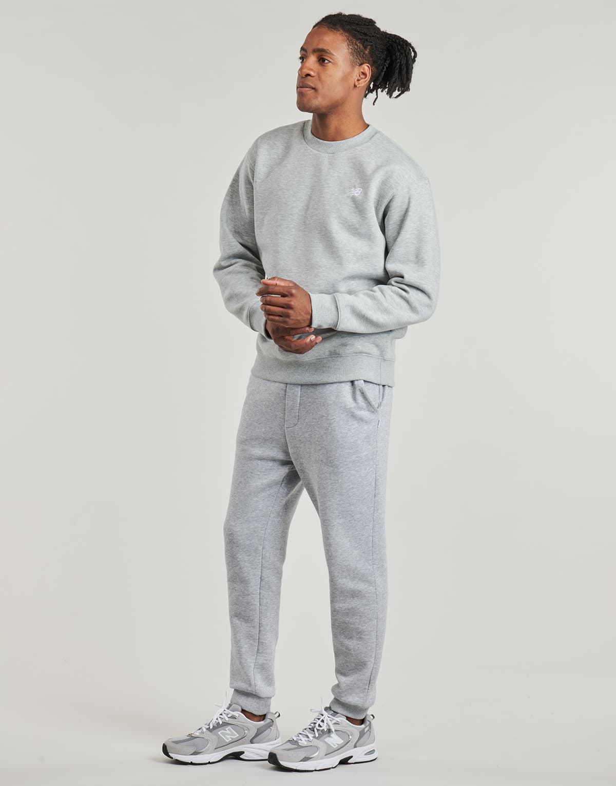 Men's Sports T-Shirts New Balance Gray