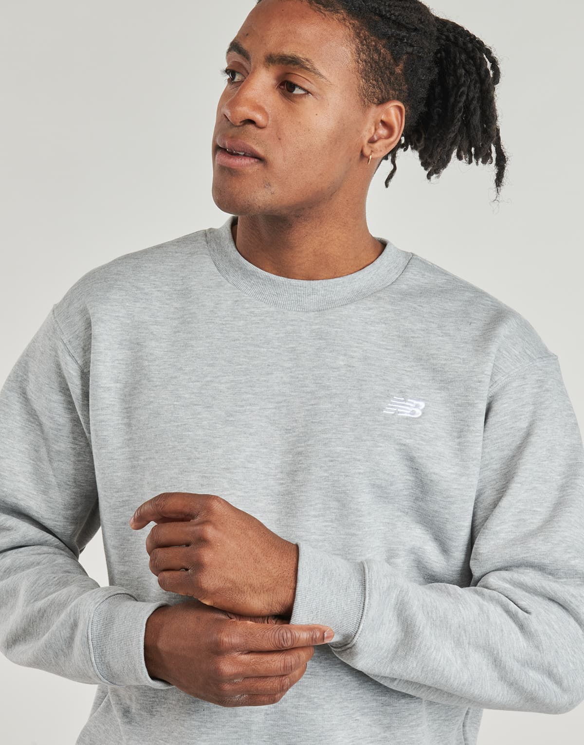 Men's Sports T-Shirts New Balance Gray