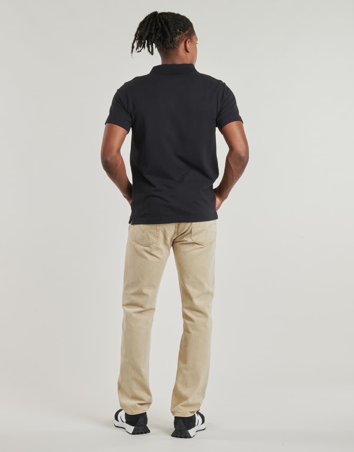 Men's Polo Shirts New Balance Black