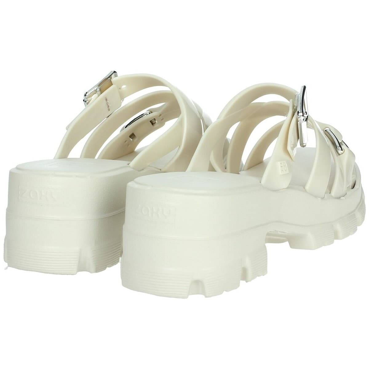 Women's Flip Flops Zaxy White