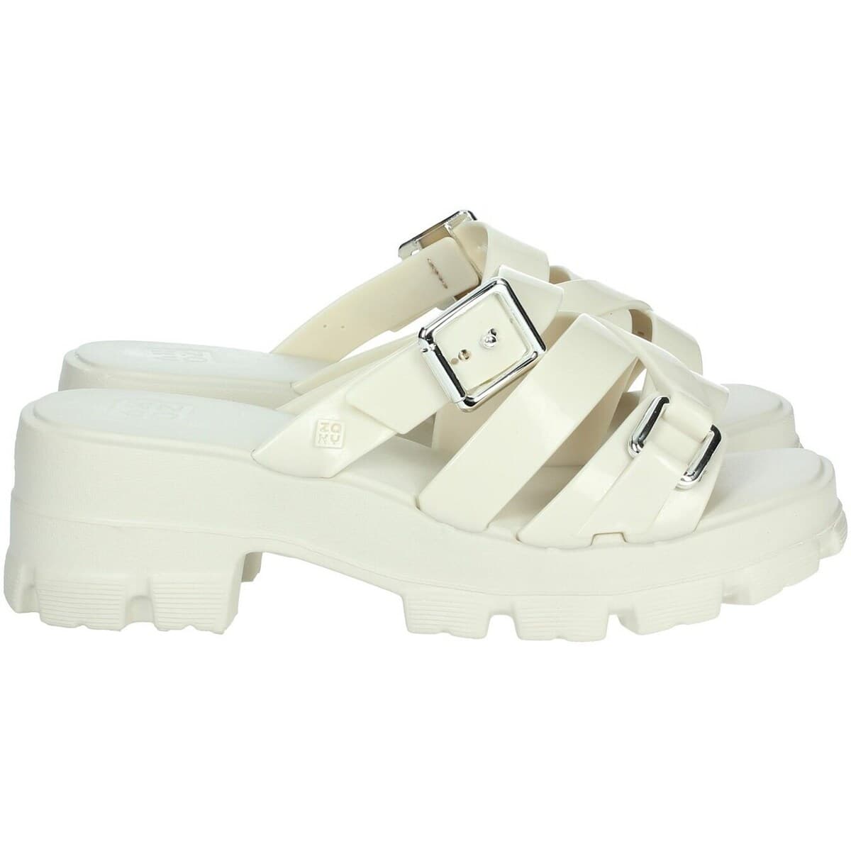 Women's Flip Flops Zaxy White