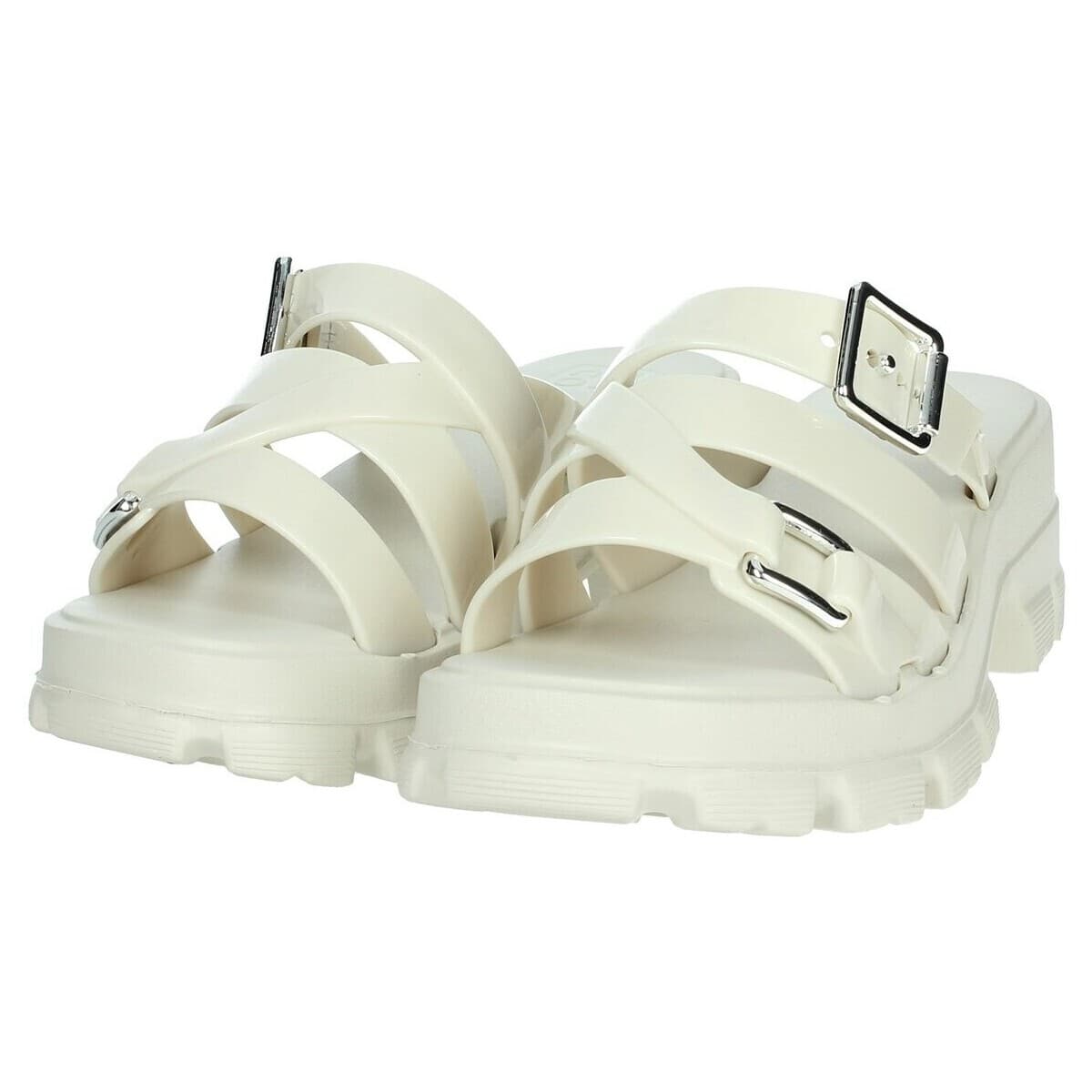 Women's Flip Flops Zaxy White