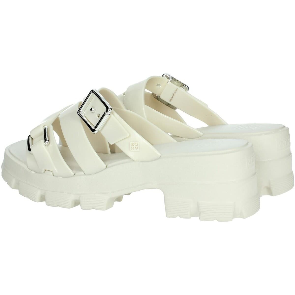 Women's Flip Flops Zaxy White