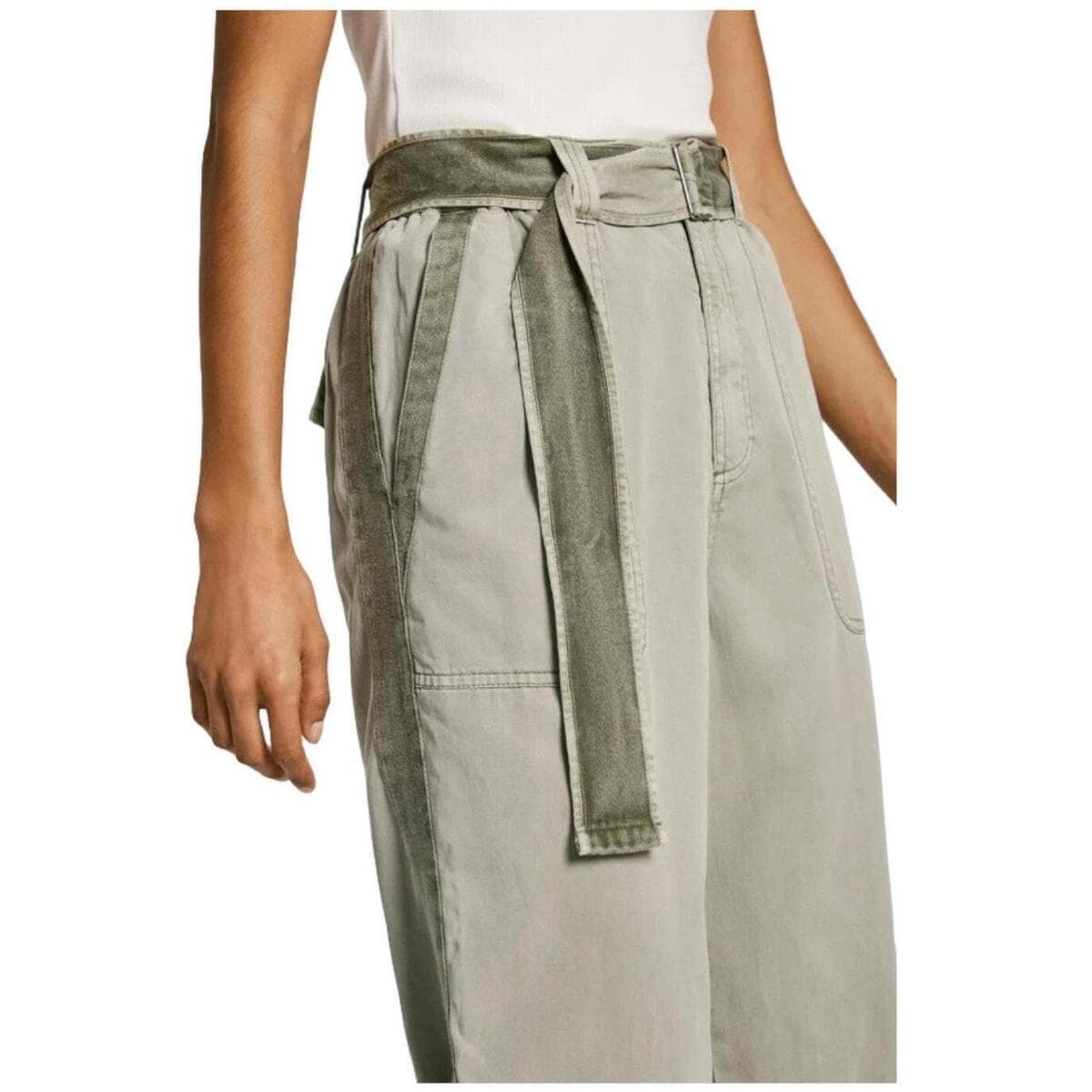 Women's Pants Pepe Jeans Green