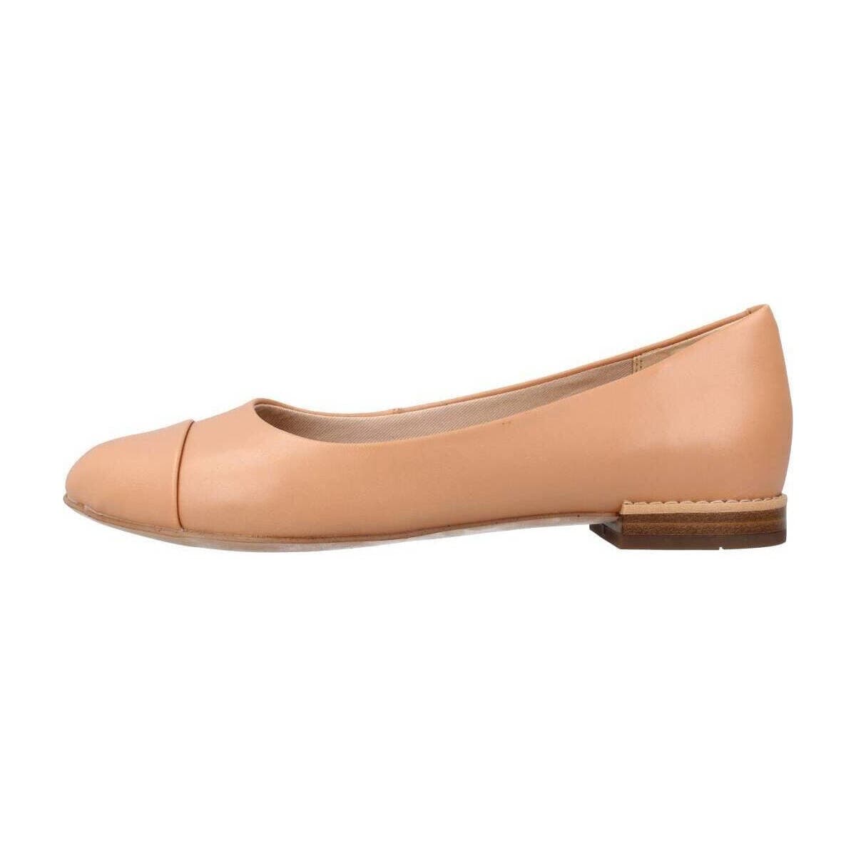 Women's Ballet Flats Clarks Orange