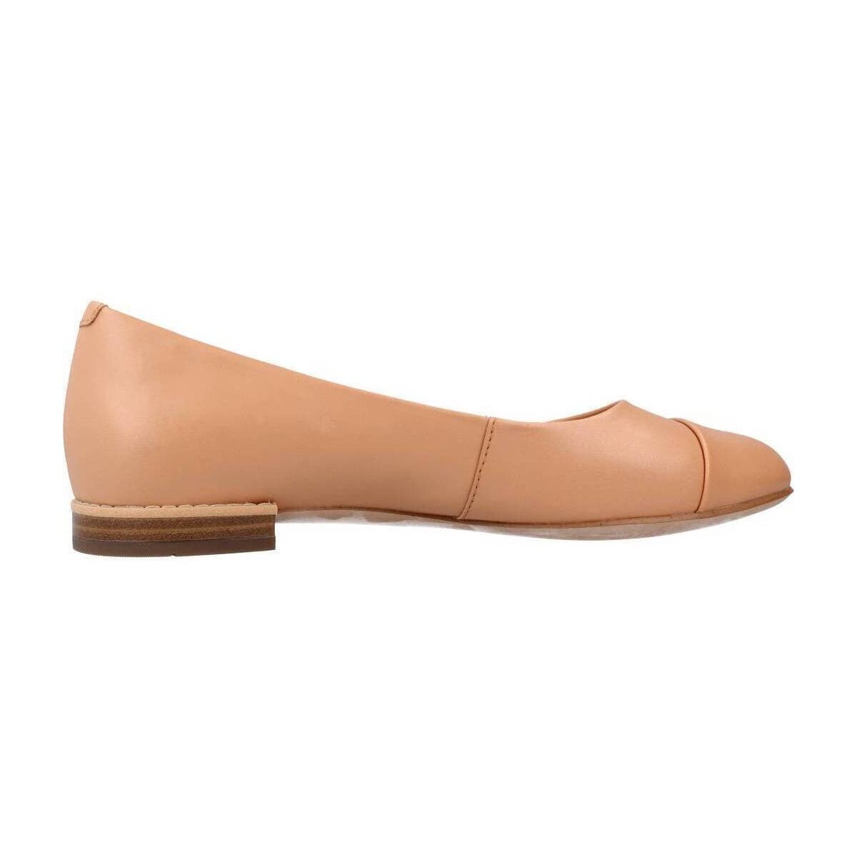 Women's Ballet Flats Clarks Orange