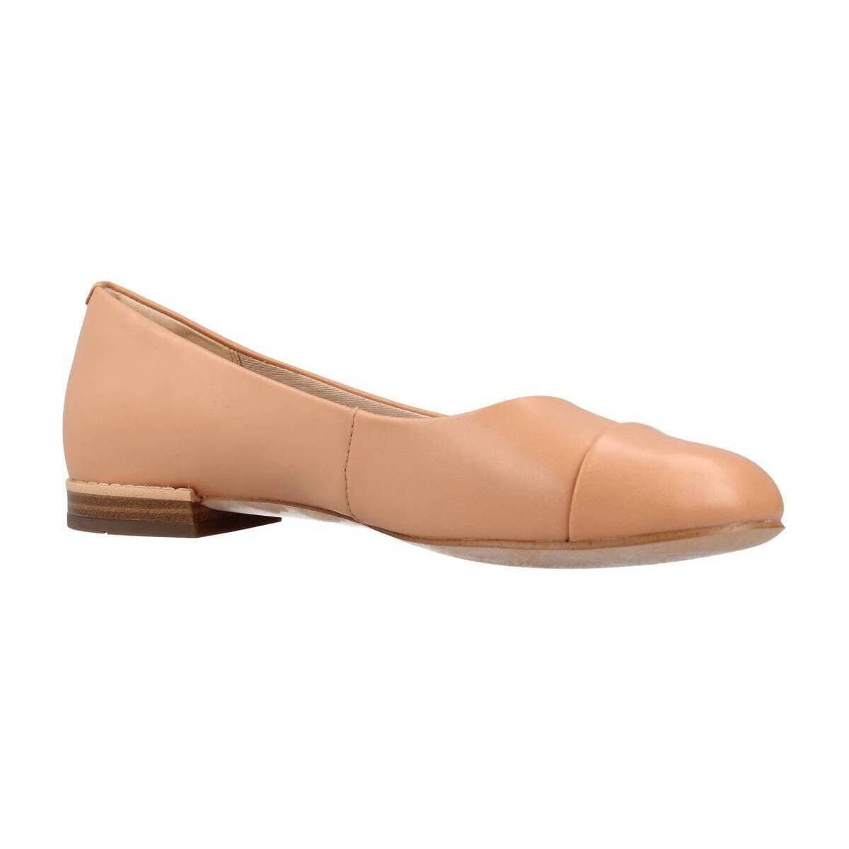 Women's Ballet Flats Clarks Orange