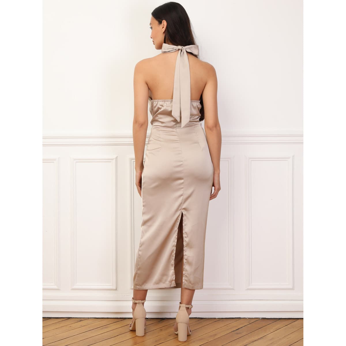 Women's Dresses La Modeuse Gold