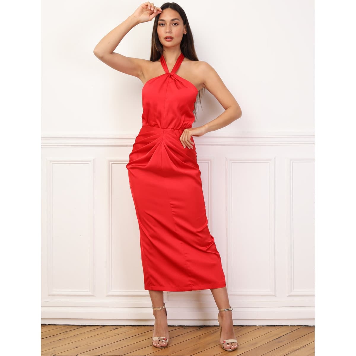 Women's Dresses La Modeuse Red