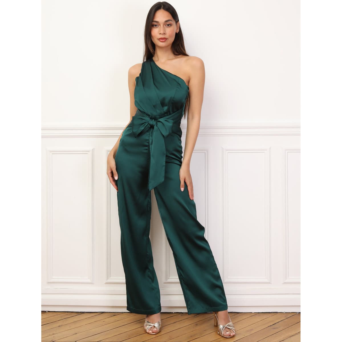 Women's Jumpsuits La Modeuse Green