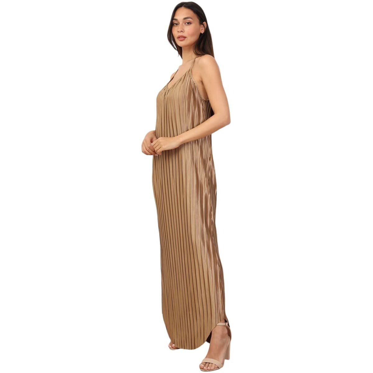 Women's Dresses La Modeuse Beige