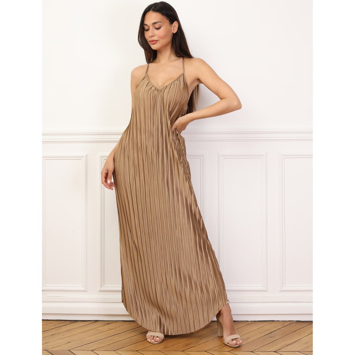 Women's Dresses La Modeuse Beige