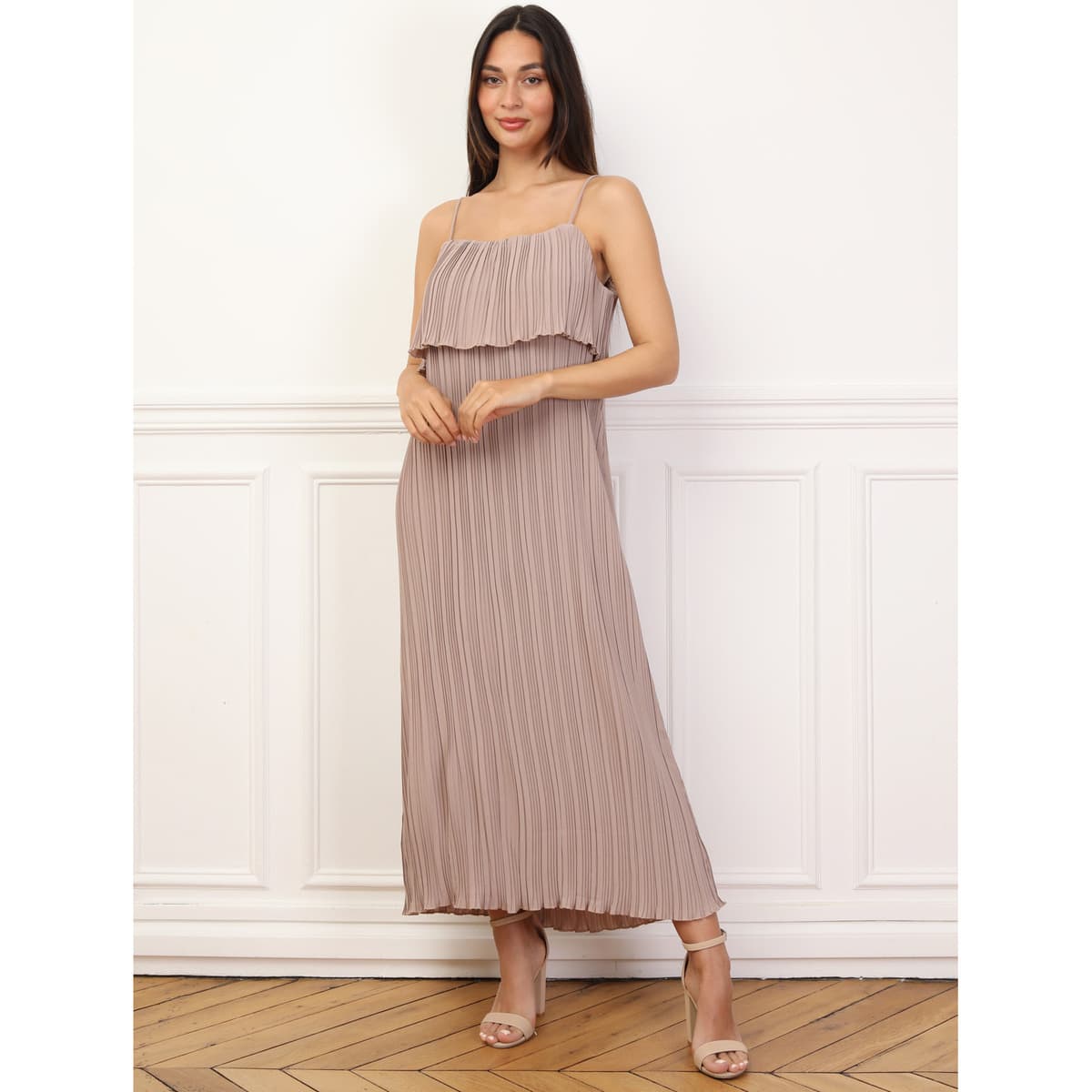 Women's Dresses La Modeuse Beige