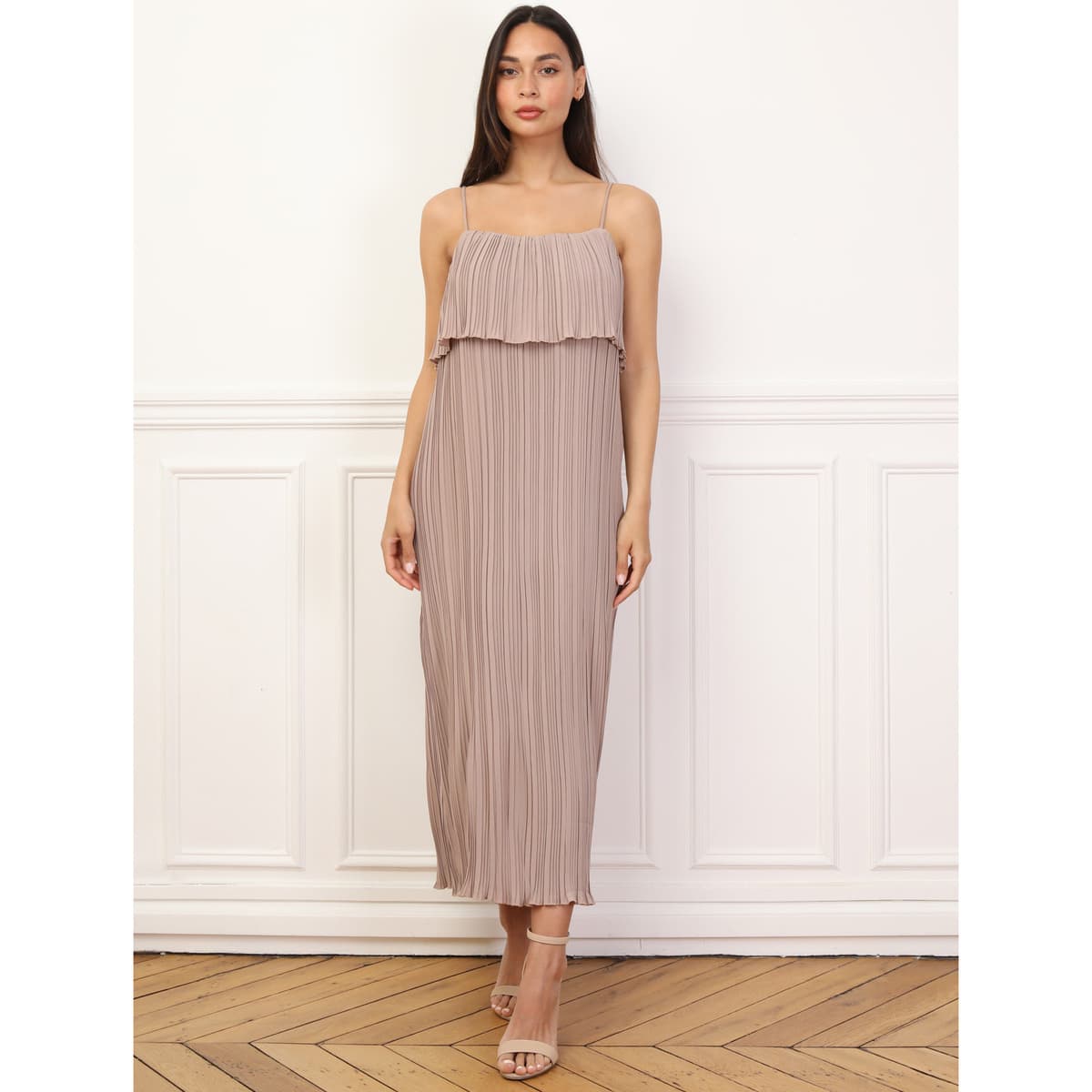 Women's Dresses La Modeuse Beige