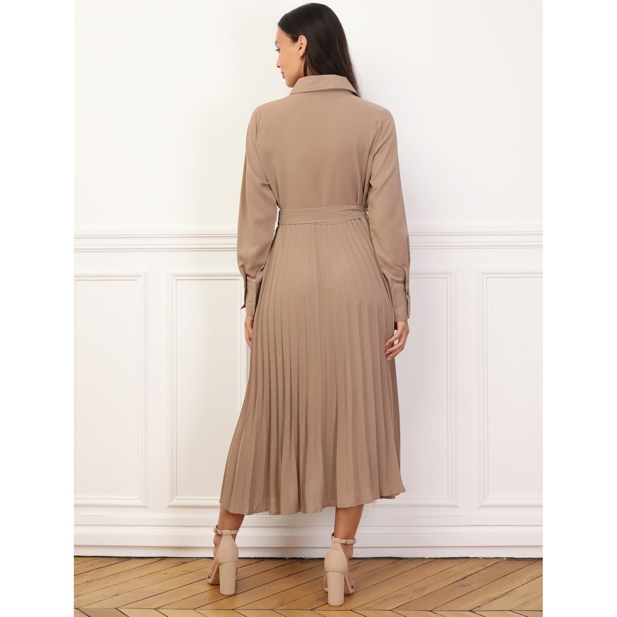 Women's Dresses La Modeuse Beige