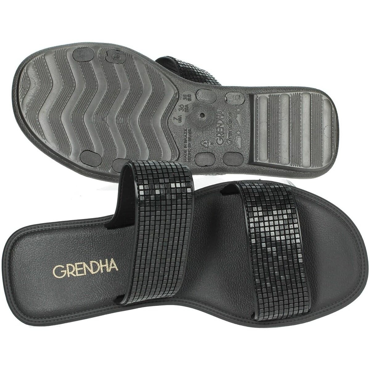 Women's Flip Flops Grendha Black