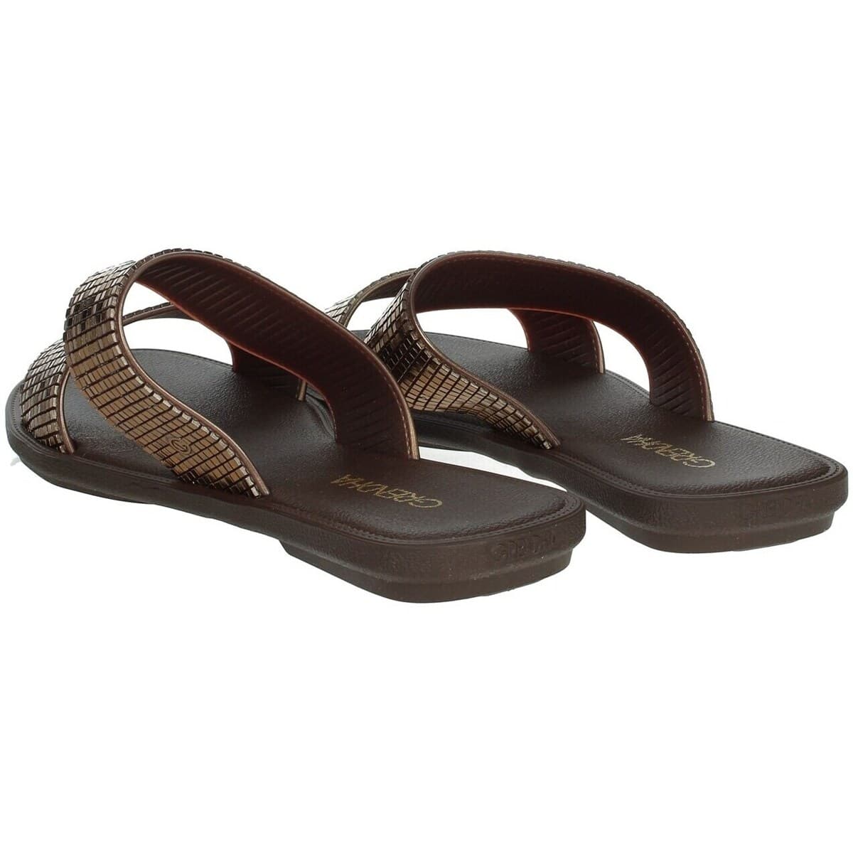 Women's Flip Flops Grendha Brown