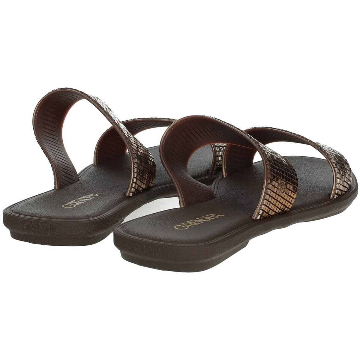 Women's Flip Flops Grendha Brown
