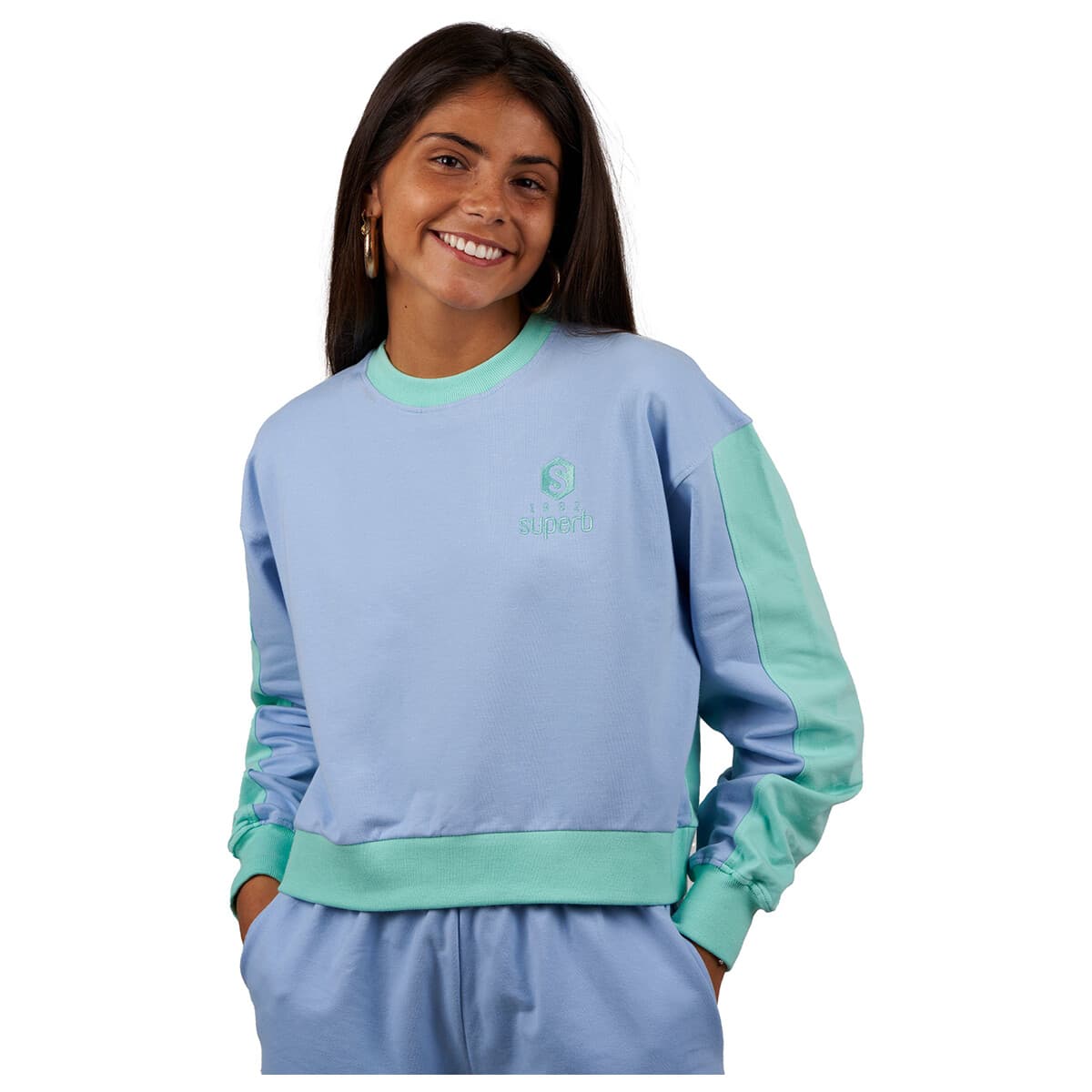 Women's Sports T-Shirts Superb 1982 Blue