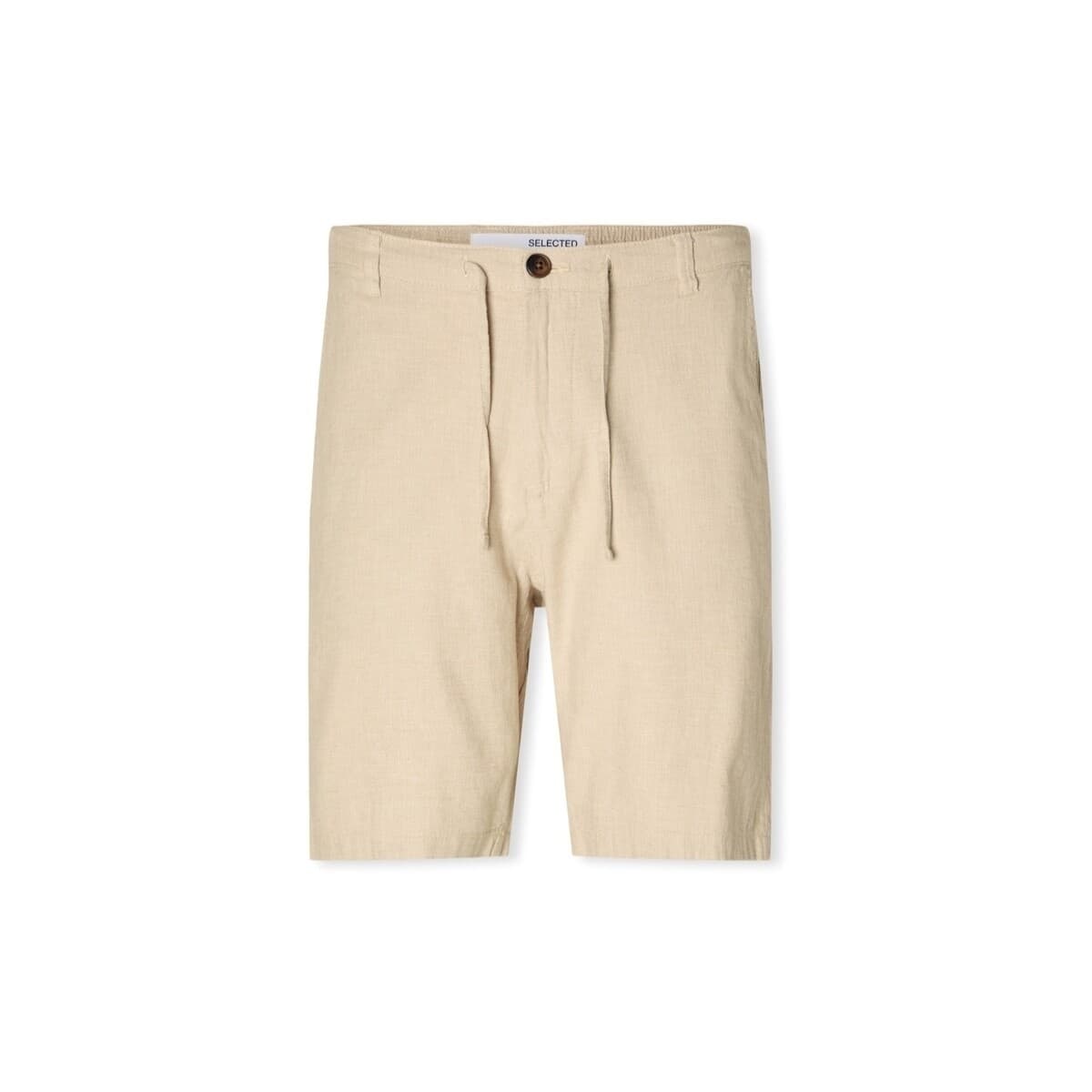 Men's Shorts Selected Beige