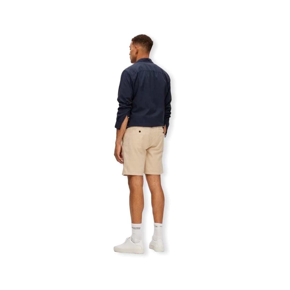 Men's Shorts Selected Beige