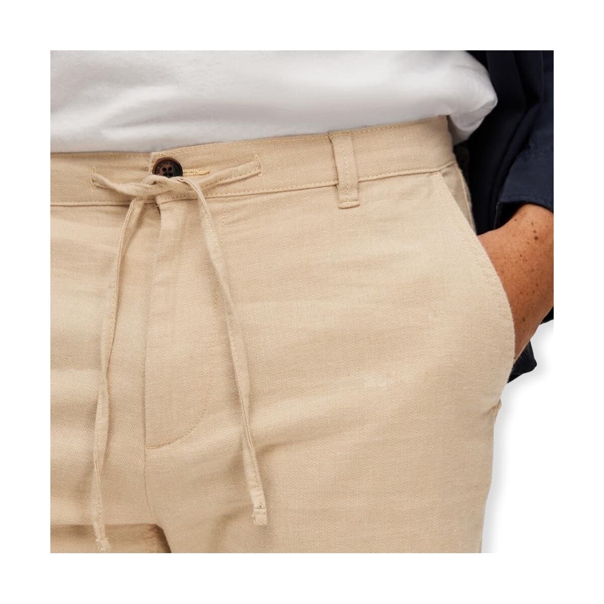 Men's Shorts Selected Beige