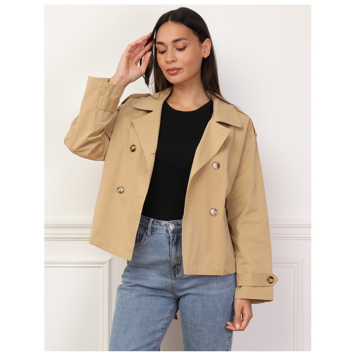 Women's Coats La Modeuse Beige