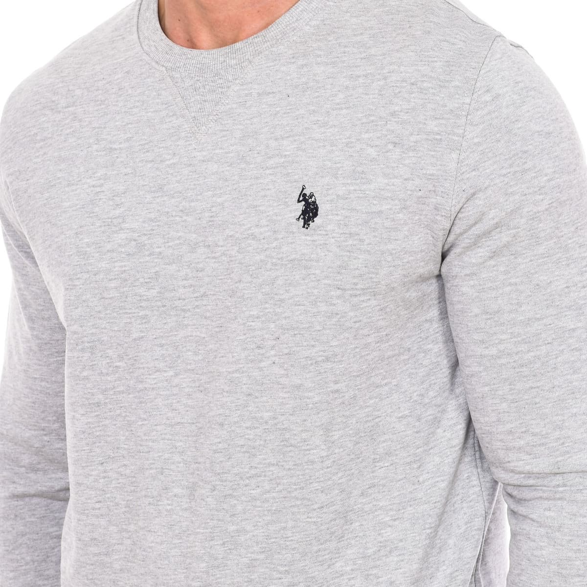 Men's Sports T-Shirts U.S Polo Assn. Gray