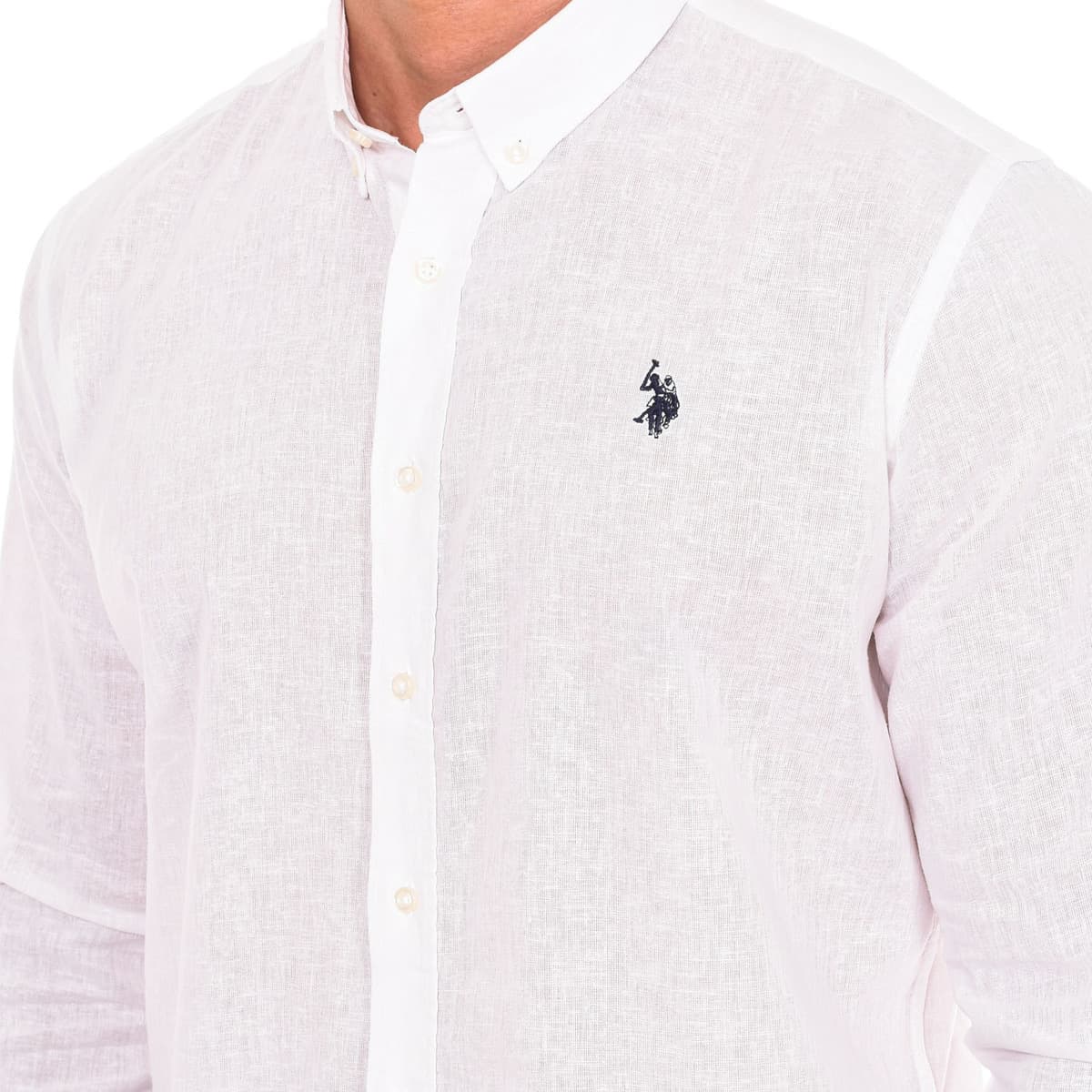 Men's Shirts U.S Polo Assn. White