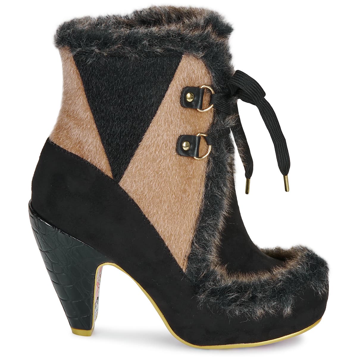 Women's Ankle Boots Irregular Choice Black