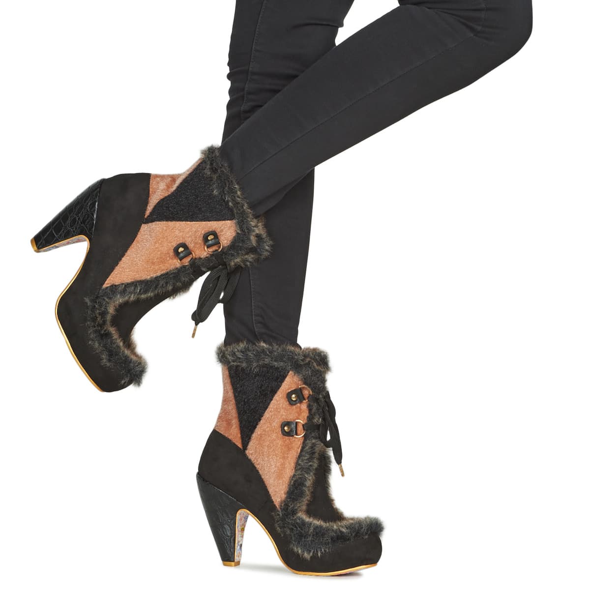 Women's Ankle Boots Irregular Choice Black