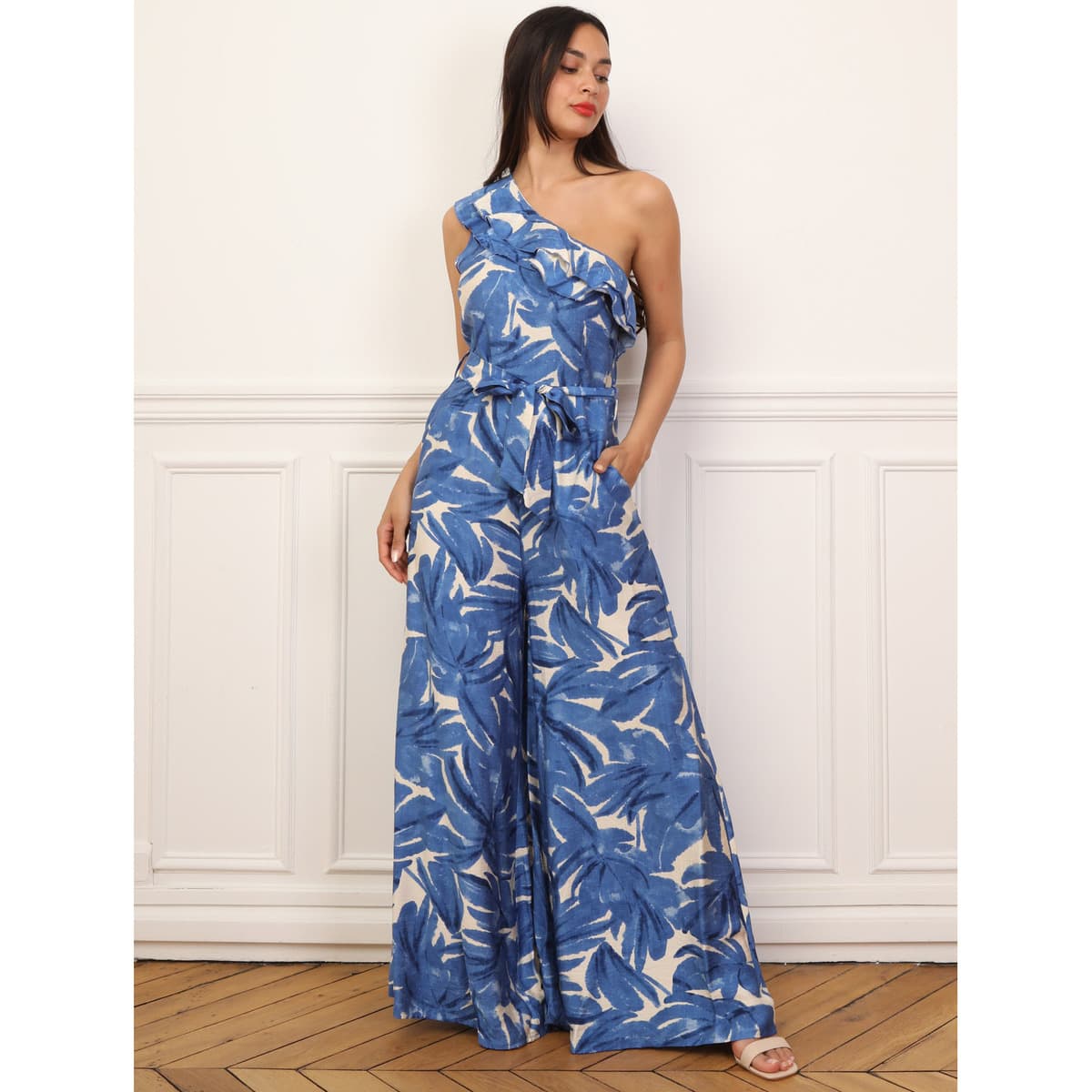 Women's Jumpsuits La Modeuse Blue