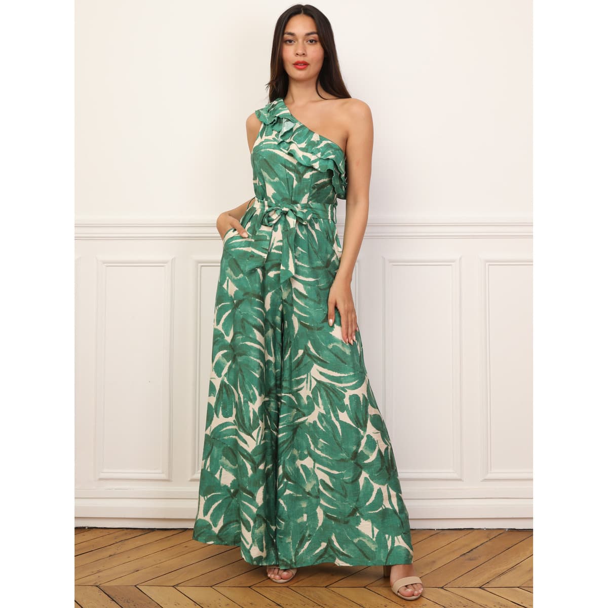 Women's Jumpsuits La Modeuse Green