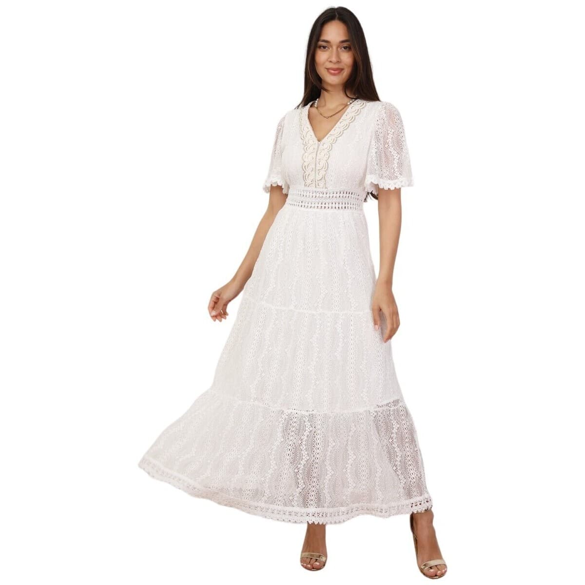 Women's Dresses La Modeuse Beige