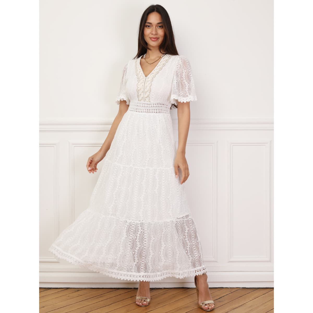 Women's Dresses La Modeuse Beige