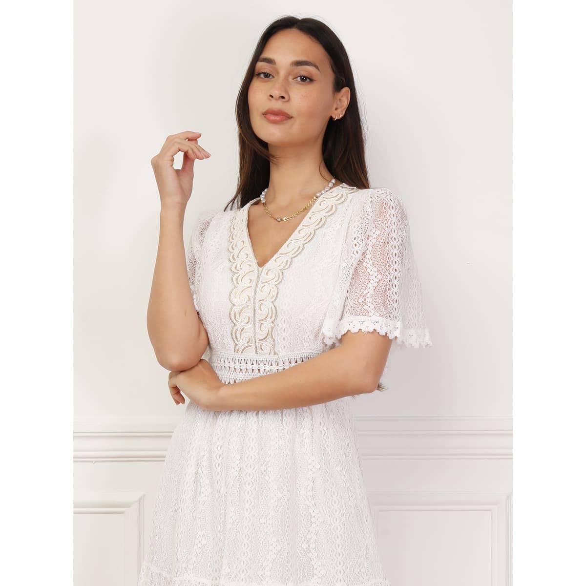 Women's Dresses La Modeuse Beige