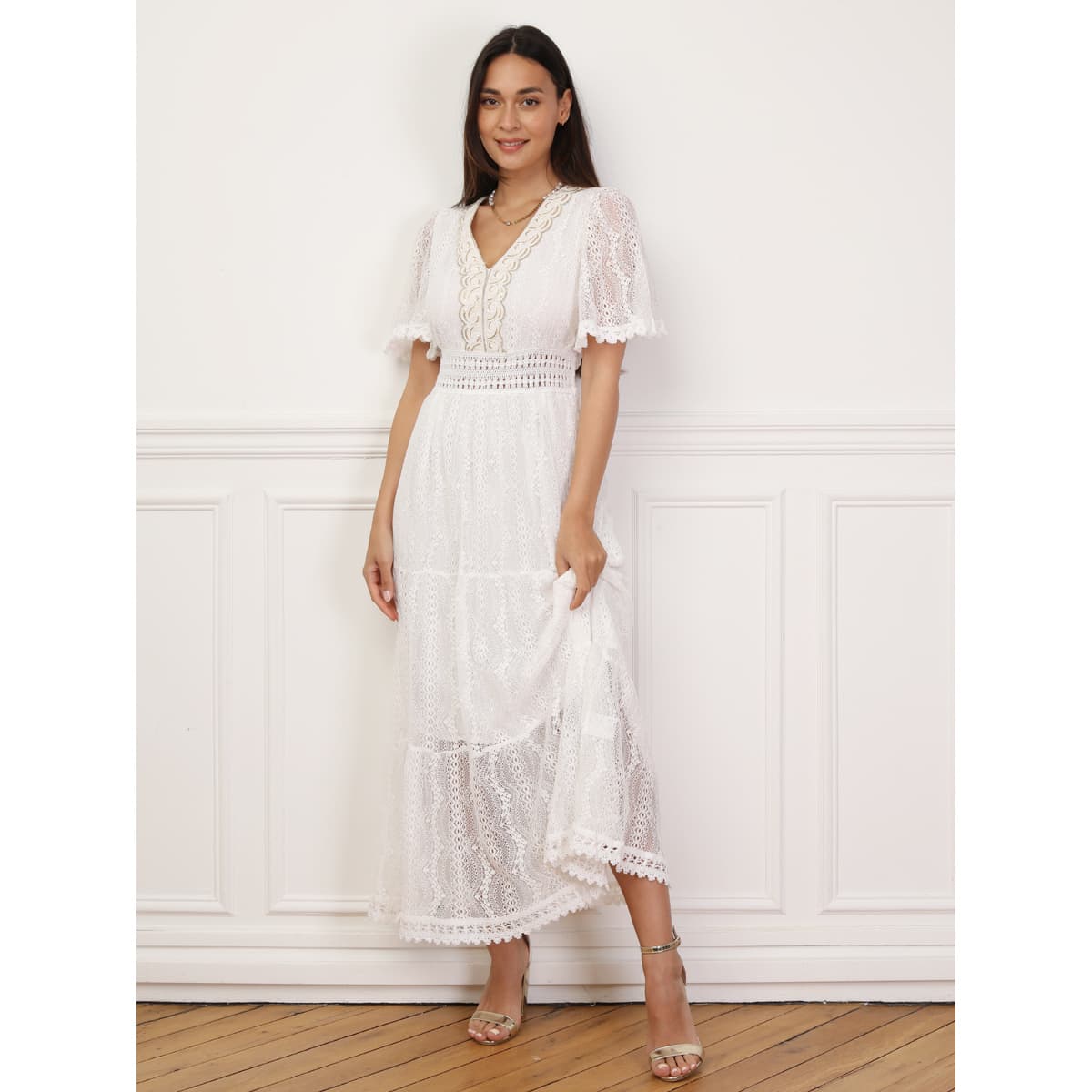 Women's Dresses La Modeuse Beige