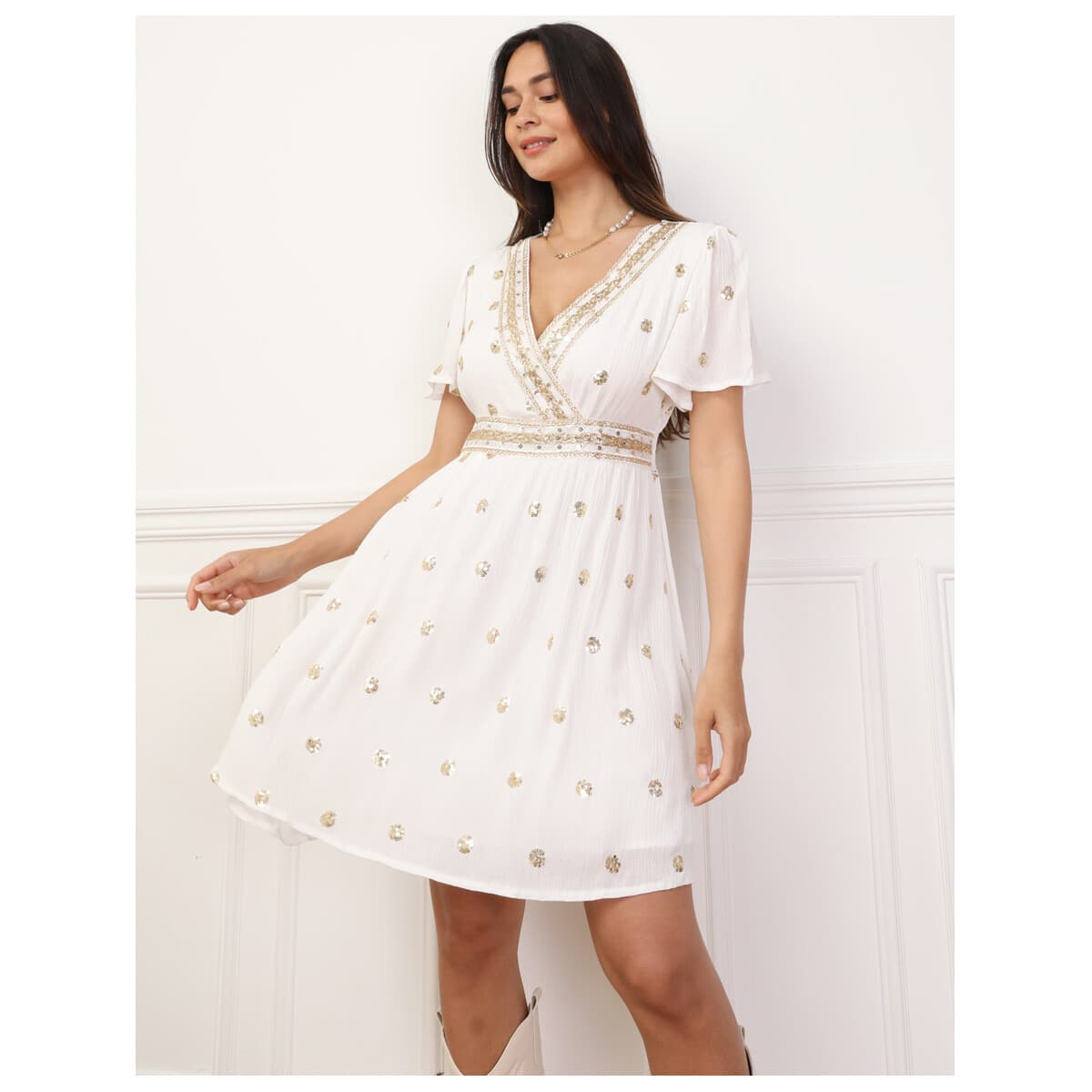 Women's Dresses La Modeuse White