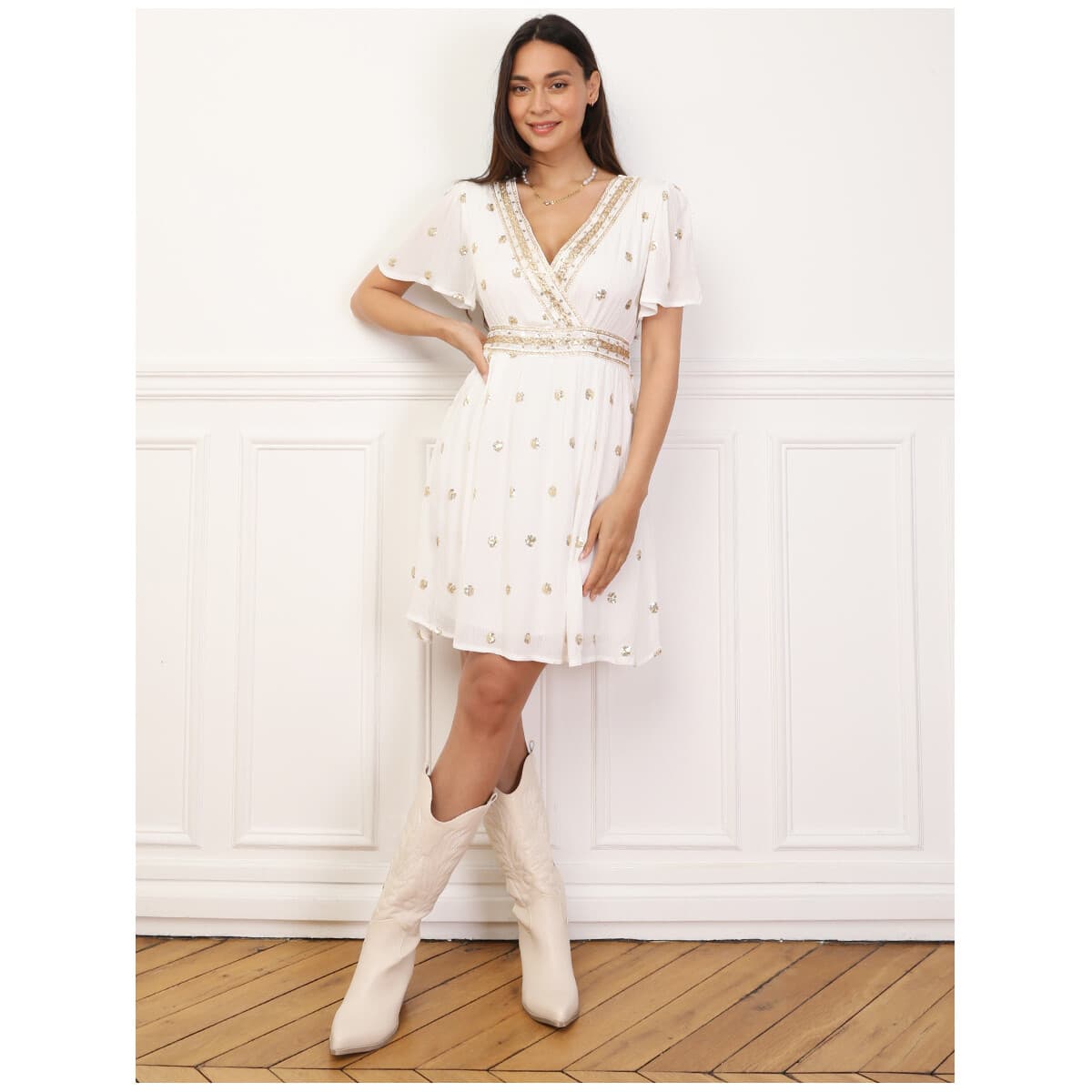 Women's Dresses La Modeuse White