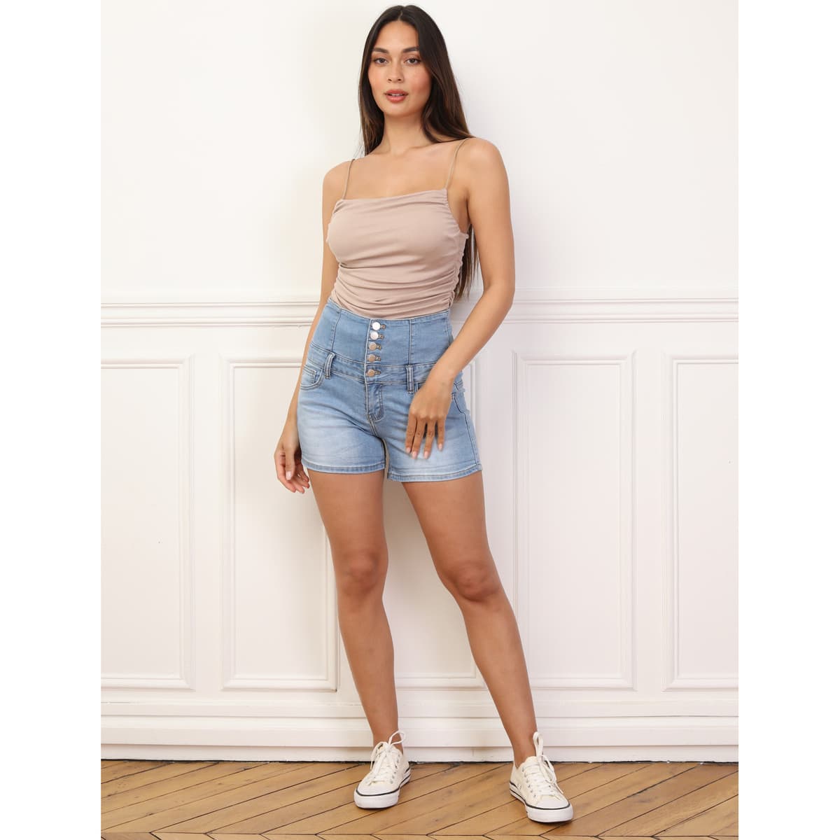 Women's Shorts La Modeuse Blue