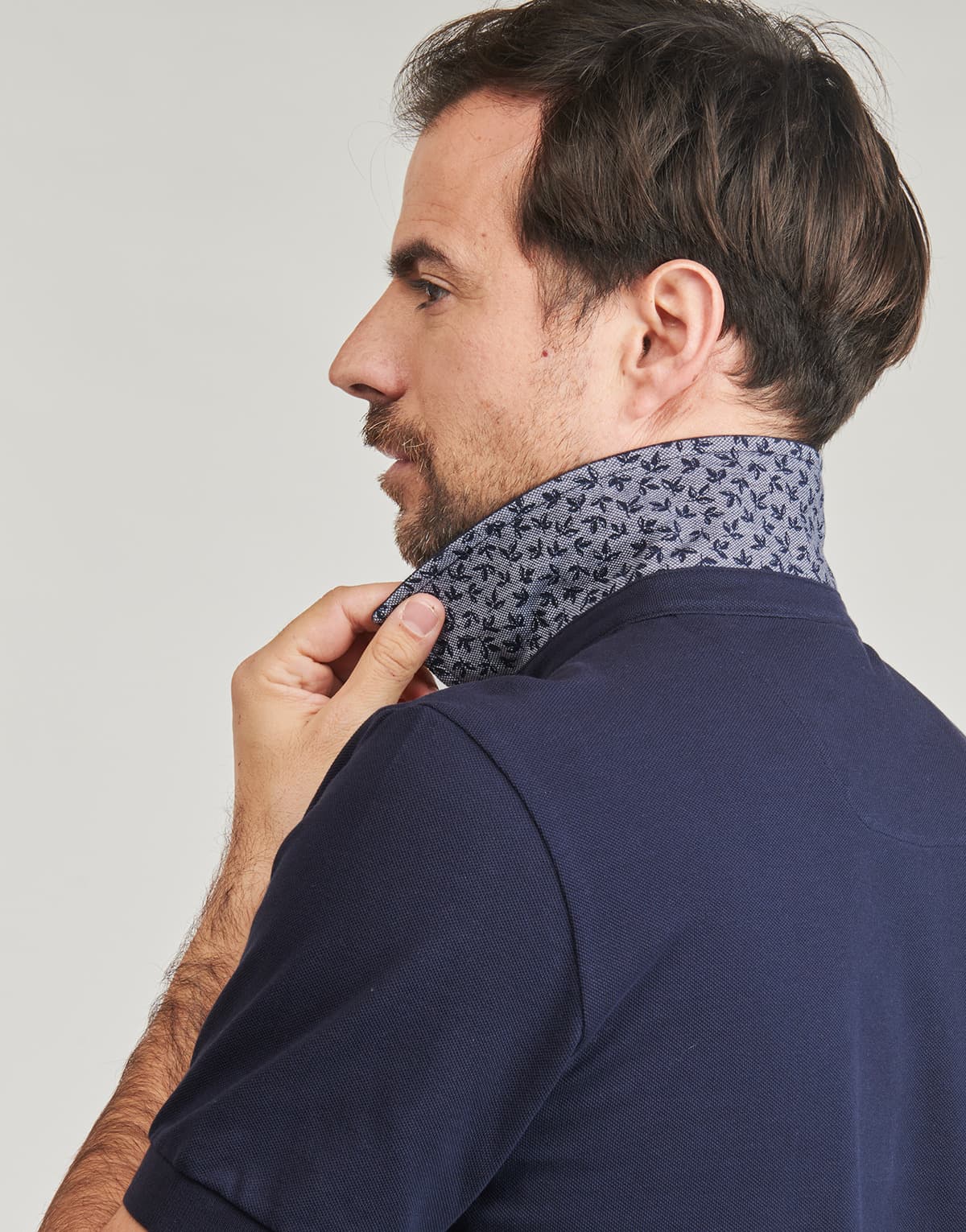 Men's Polo Shirts Geox Blue