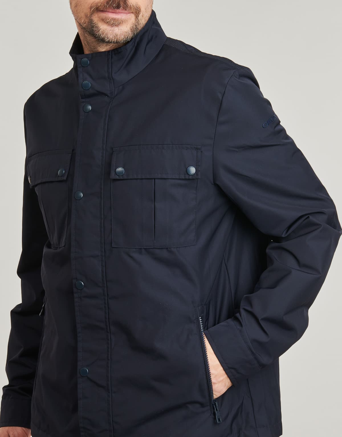 Men's Jackets Geox Blue